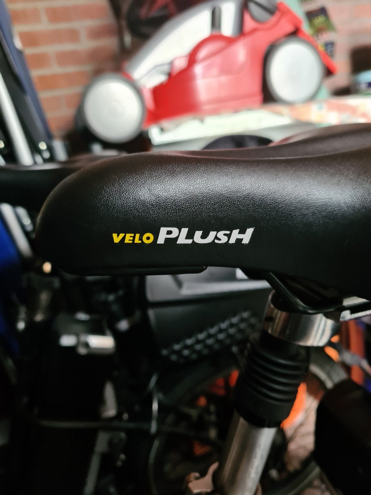 Fiets zadel met gel hoes., Fully, Ophalen of Verzenden, Zo goed als nieuw, Overige merken