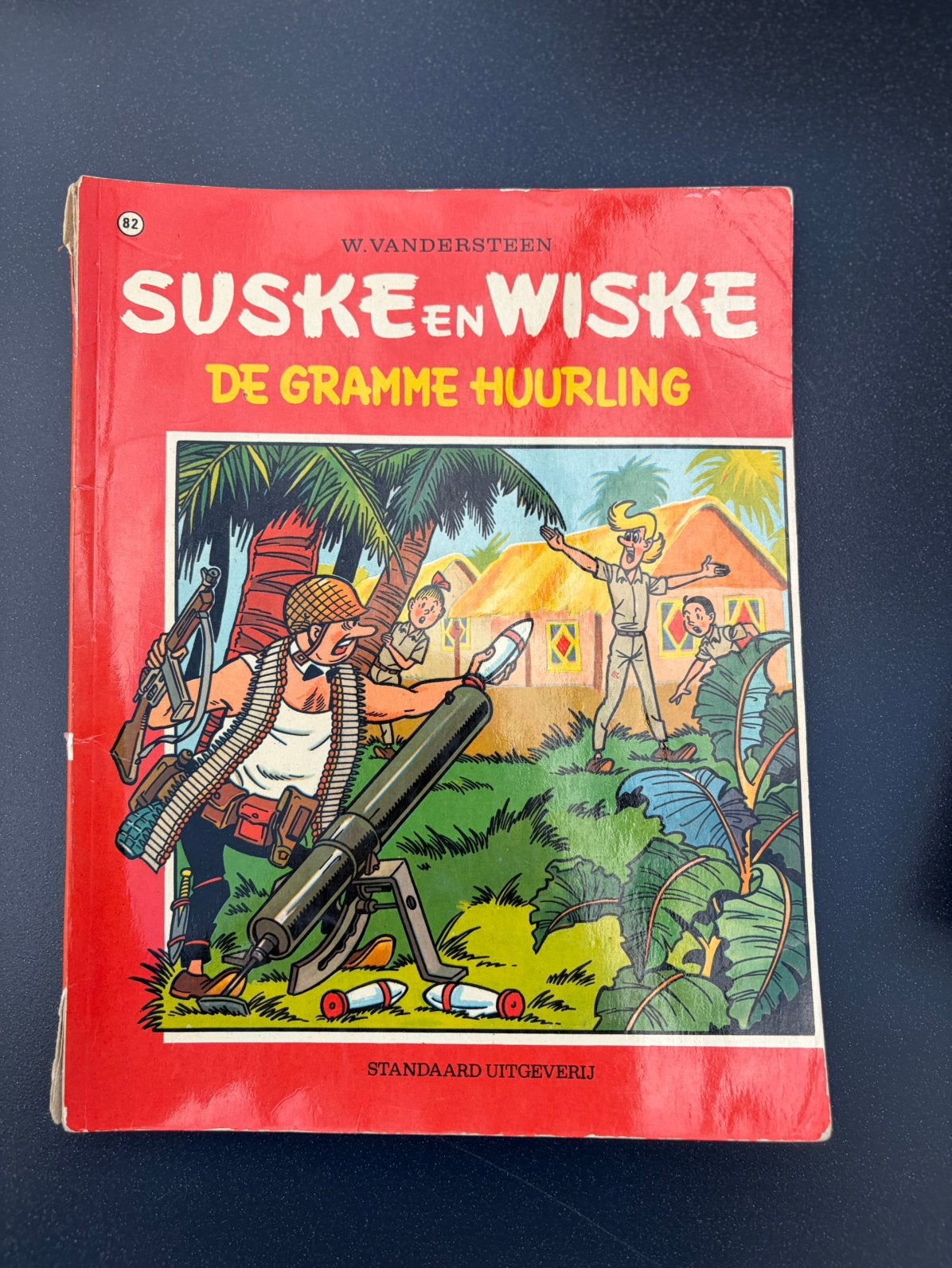Suske en WiskeDe Gramme Huurling, Eén stripboek, Ophalen of Verzenden, Gelezen