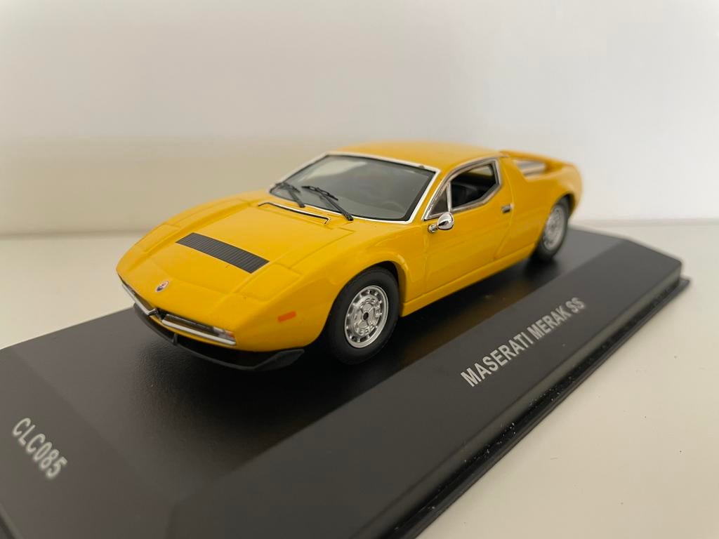 Ixo Maserati Merak SS, Ophalen of Verzenden, Zo goed als nieuw, Auto, Overige merken
