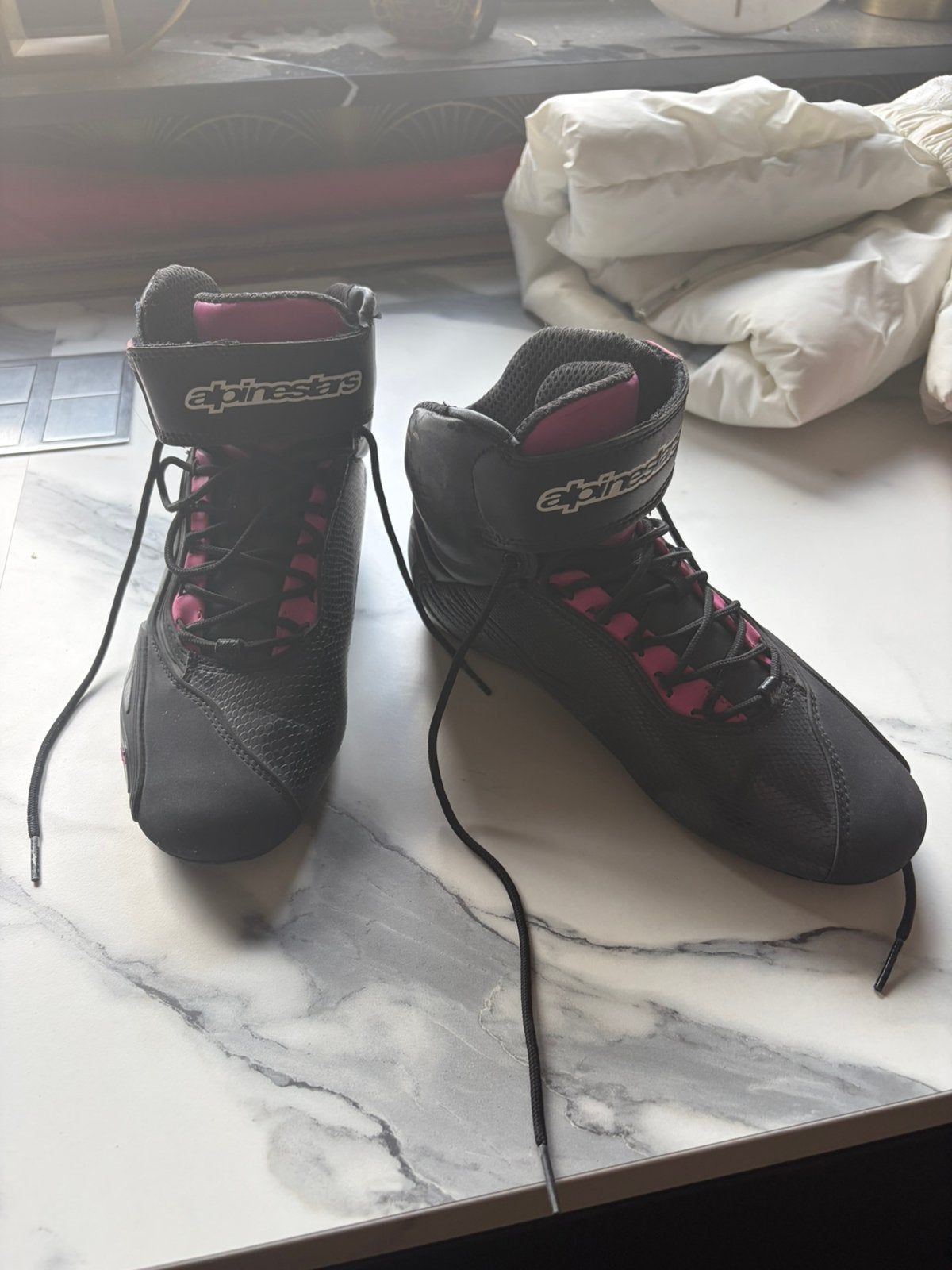 Alpinestars dames motorschoenen maat 37,5, Ophalen, Tweedehands, Dames, Overige typen