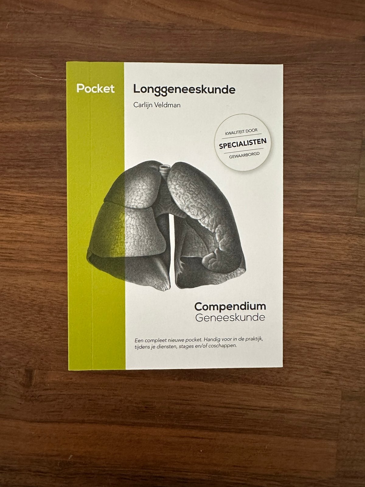 Pocket Longgeneeskunde - Compendium Geneeskunde, Boeken, Ophalen of Verzenden, Beta, Nieuw, WO