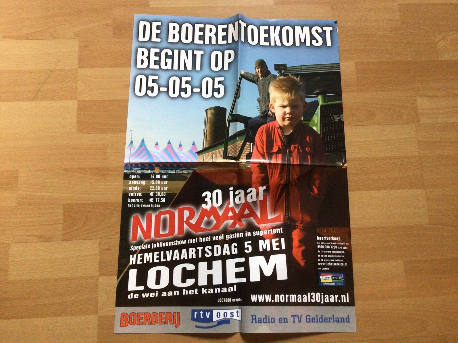 Poster Normaal, Ophalen of Verzenden, A1 t/m A3, Muziek
