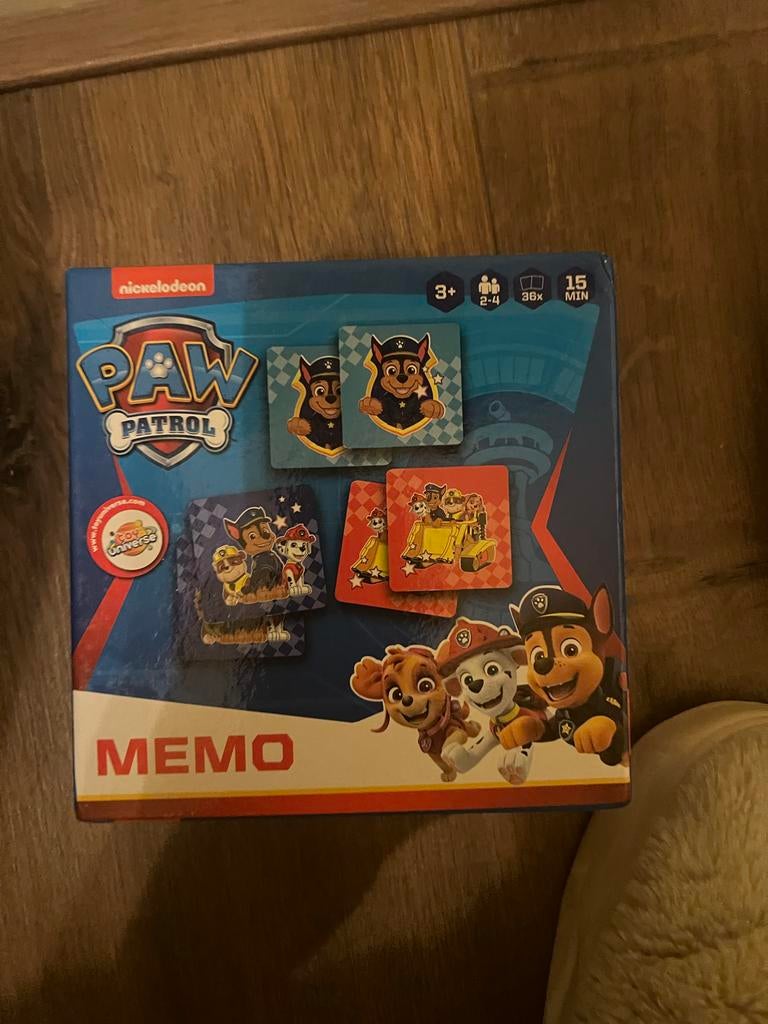 Kinderspeelgoed: Memory, Domino (Paw Patrol, Cars, Lion King, Een of twee spelers, Ophalen of Verzenden, Zo goed als nieuw