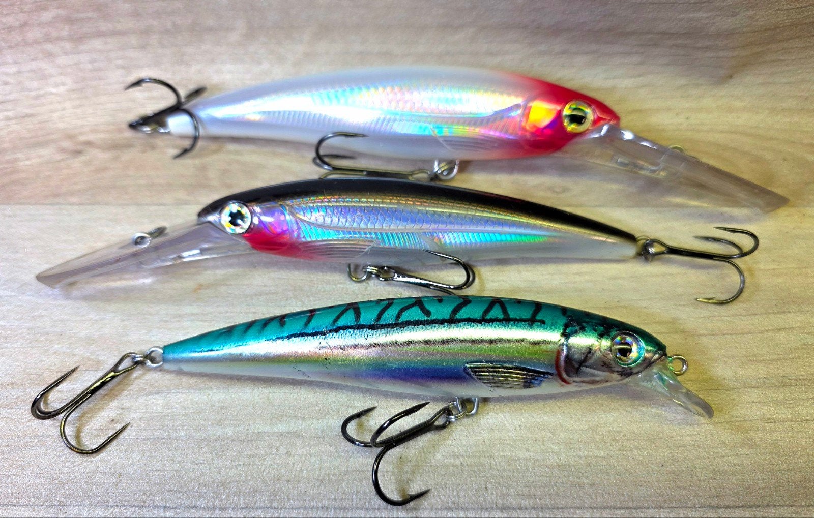 3 grote RAPALA pluggen Magnum 30 / magnum 20 / X-RAP, Watersport en Boten, Ophalen of Verzenden, Zo goed als nieuw, Overige typen