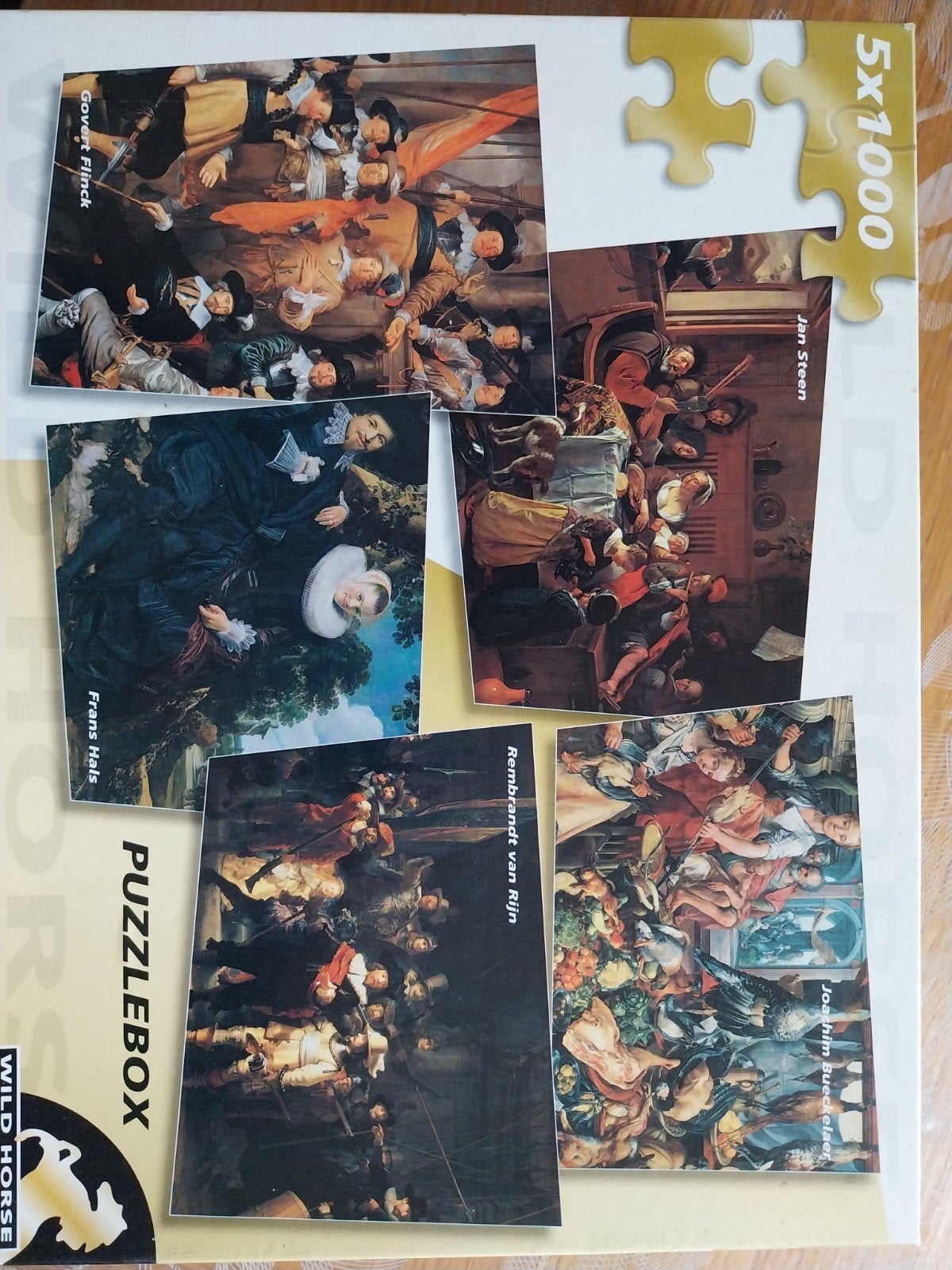 puzzels van schilderijen, Ophalen of Verzenden, 500 t/m 1500 stukjes, Zo goed als nieuw, Legpuzzel