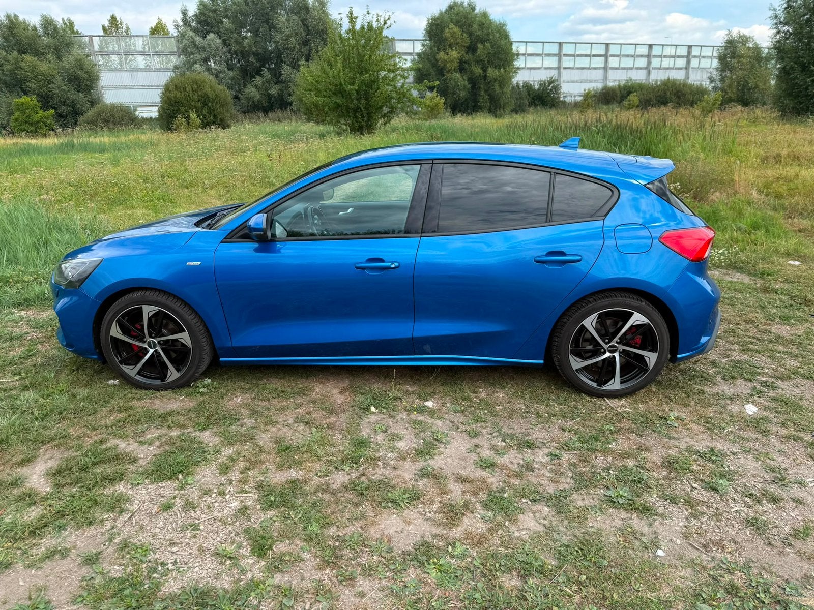 Ford Focus 1.5 Ecoboost 150pk 2018 Blauw, Auto's, Ford, Dealer onderhouden, 15 km/l, Blauw, Leder en Stof