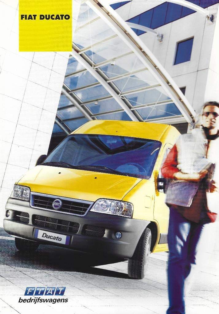 Brochure Fiat Ducato 2002, Ophalen of Verzenden, Gelezen, Overige merken