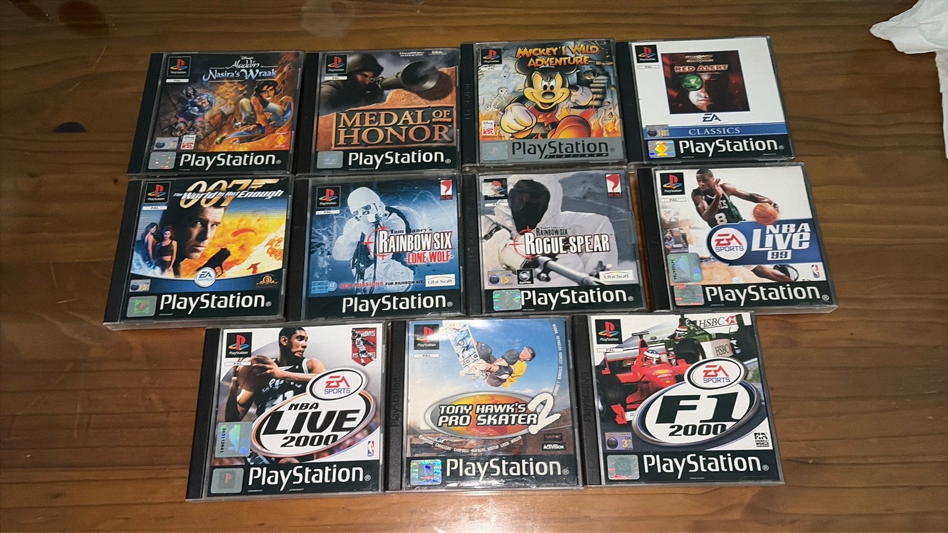 11 Playstation spellen, Spelcomputers en Games, Games | Sony PlayStation 1, 1 speler, Ophalen of Verzenden, Zo goed als nieuw