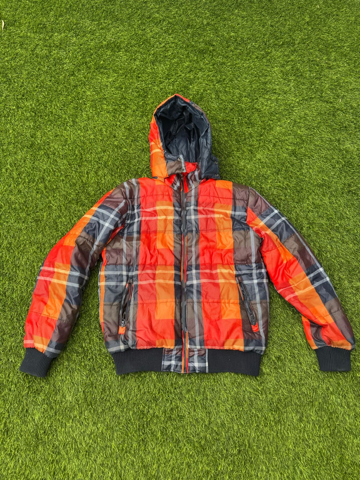 Retro geruite ski- of snowboardjas - Gallice, Ophalen of Verzenden, Gedragen, Maat 56/58 (XL), Jack