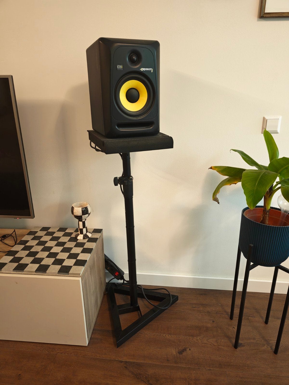 Adam Hall Monitor Stand (set van 2) + foam (optioneel)