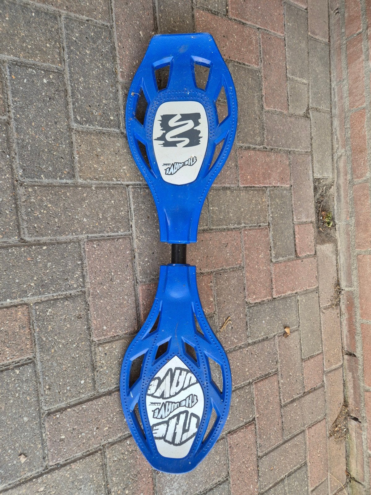 The Waveboard - Blauw, Ophalen of Verzenden, Gebruikt, Waveboard