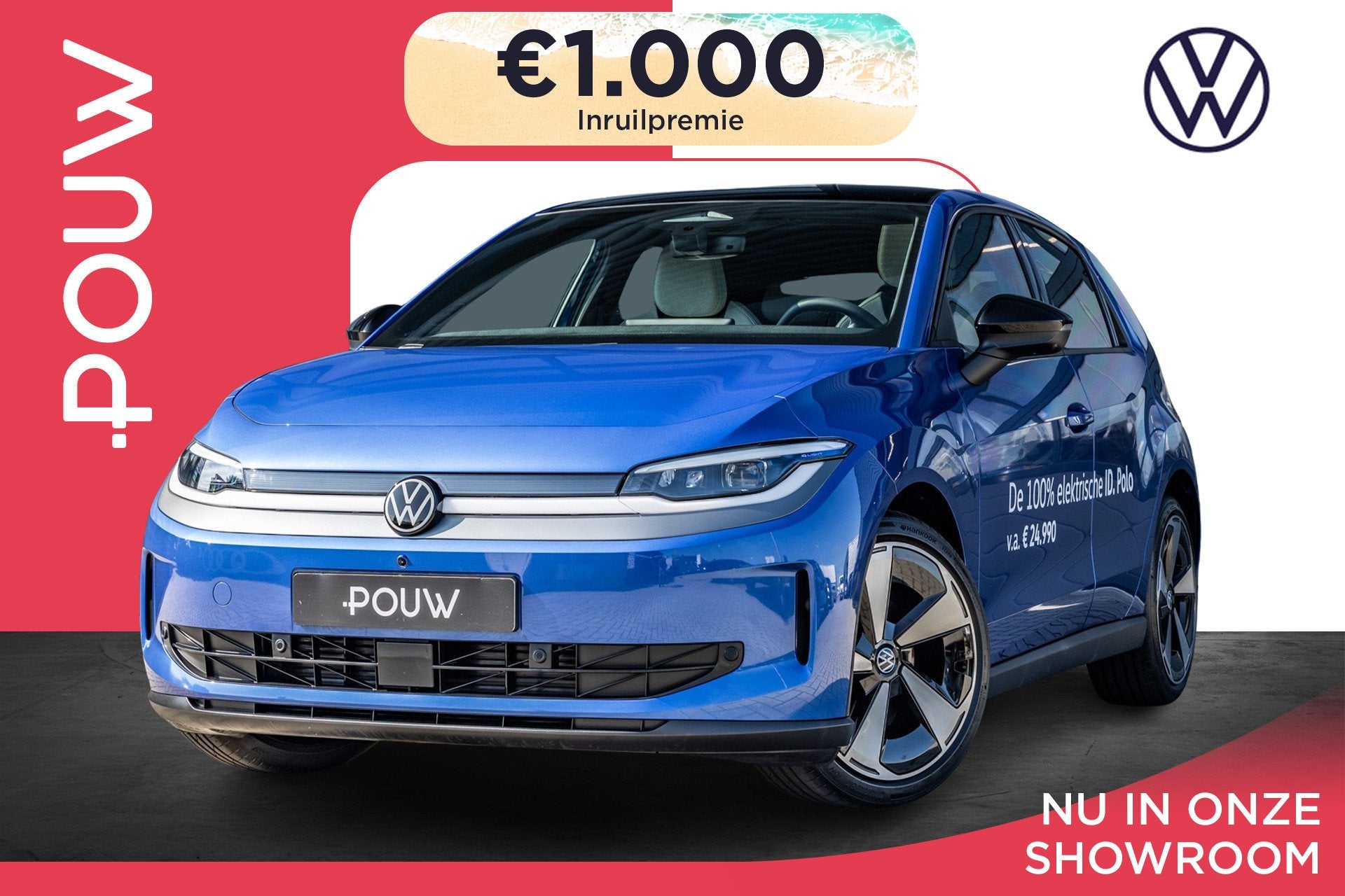 Volkswagen ID. Polo 211pk Style First Edition 52 kWh | 19" V