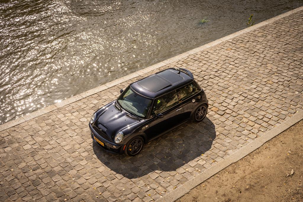 Mini Cooper S R53 Astro Black, 17% pulley, Milltek catback, Auto's, Mini, Beige, 4 cilinders, 4 stoelen, Zwart
