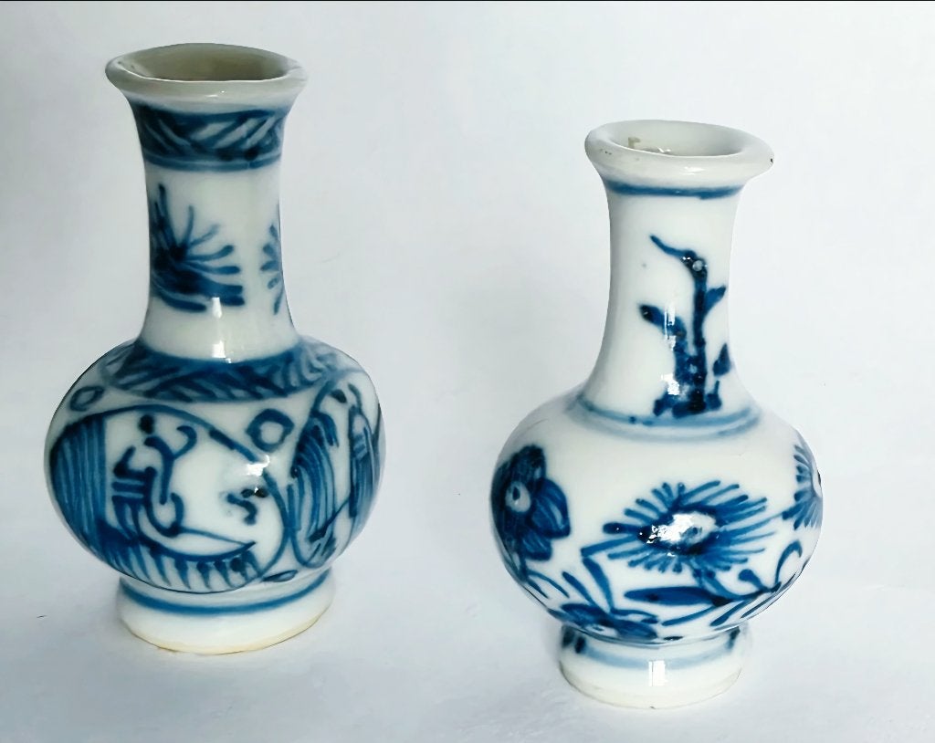 "DOLLHOUSE " porcelain vazen, China 18eeuw, Ophalen of Verzenden