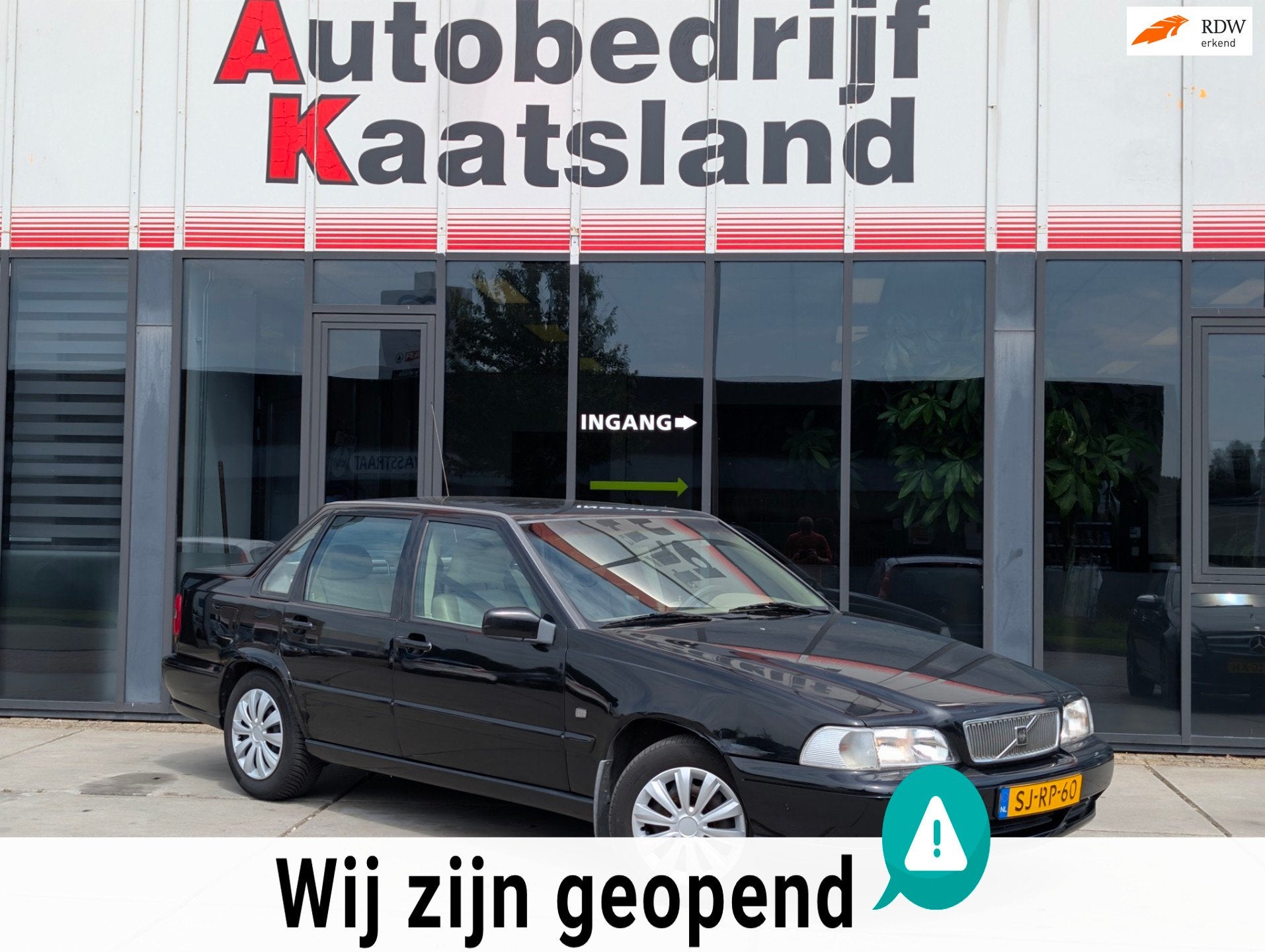 Volvo S70 2.5 Luxury-Line - Airco - Leer - Stoelverwarming -, Auto's, Volvo, Gebruikt, Beige, Zwart, Origineel Nederlands