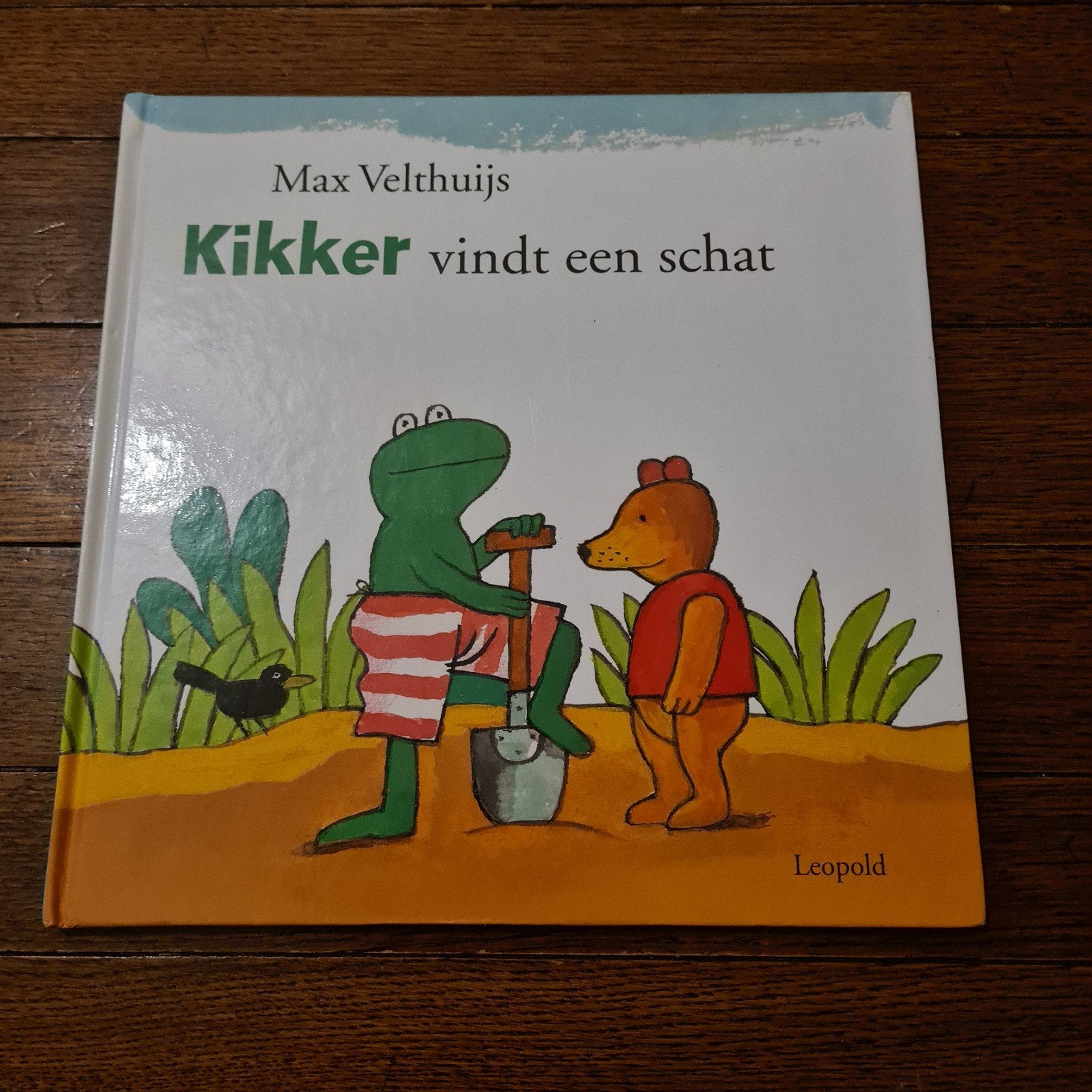 Max Velthuijs - Kikker vindt een schat, Ophalen of Verzenden, Zo goed als nieuw, Fictie algemeen