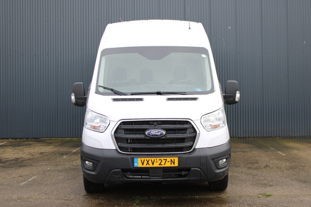 Ford Transit 350 2.0 TDCI L3H3 Trend RWD (bj 2021), Auto's, 1995 cc, 4 cilinders, 2381 kg, Wit