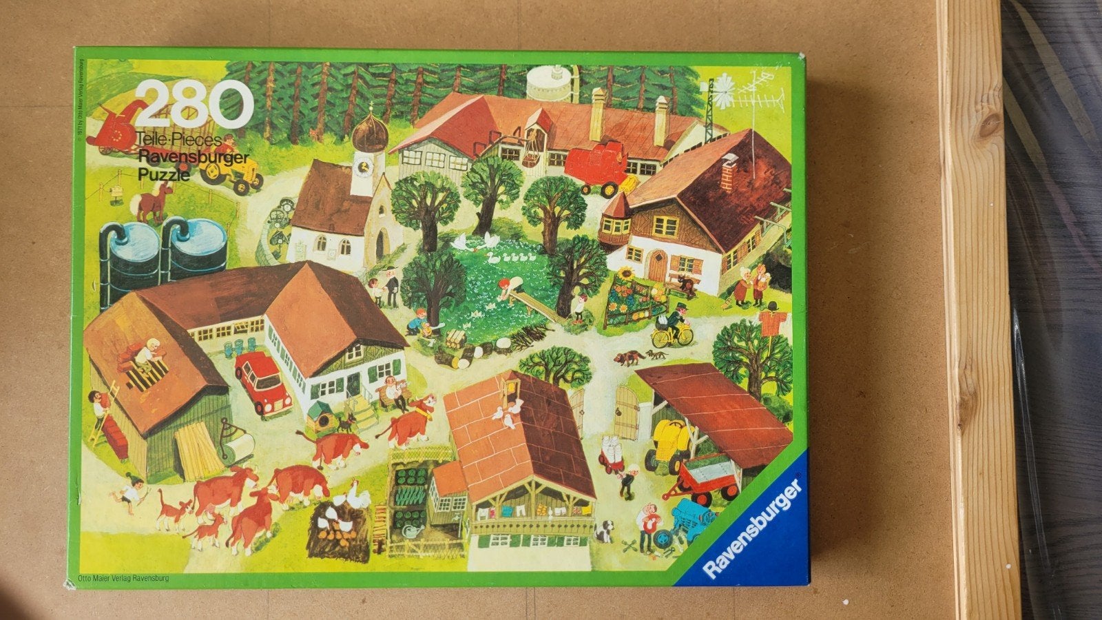 Vintage Ravensburger puzzel 280 stukjes, Ophalen of Verzenden, Minder dan 500 stukjes, Zo goed als nieuw