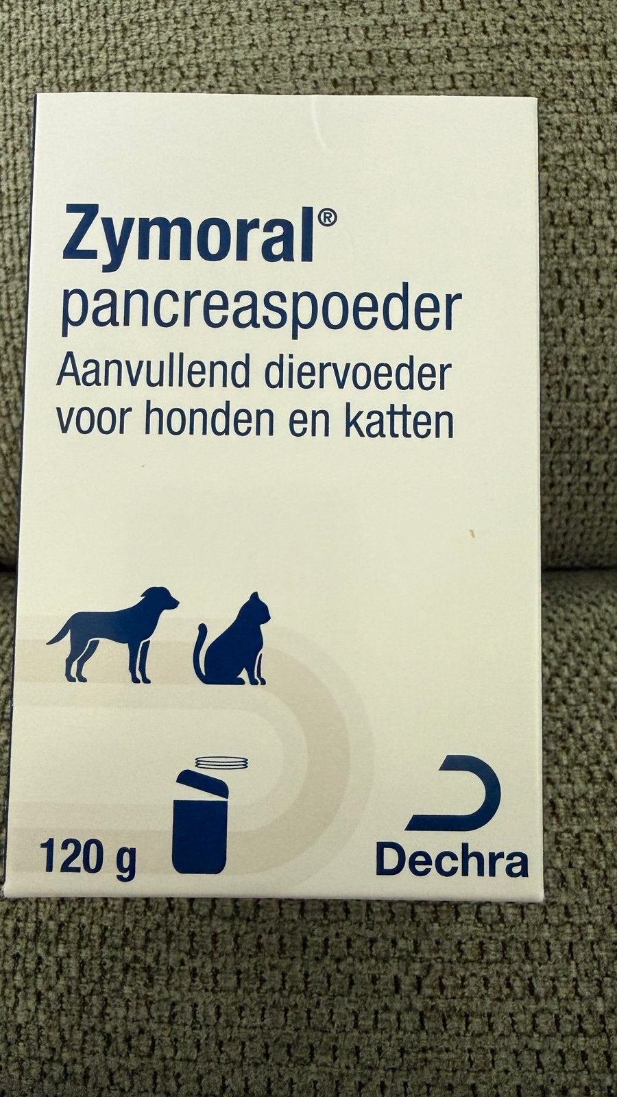 Zymoral pancreapoeder voor hond of kat 120mg, Ophalen of Verzenden, Kat