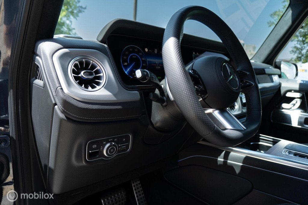 Mercedes G-klasse 580 met EQ-Technologie 116 kWh | BTW | VOL, Auto's, Mercedes-Benz, Automaat, Gebruikt, Zwart, Leder