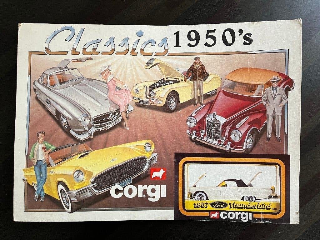 Corgi reclame karton display, Verzamelen, Ophalen of Verzenden, Gebruikt, Reclamebord