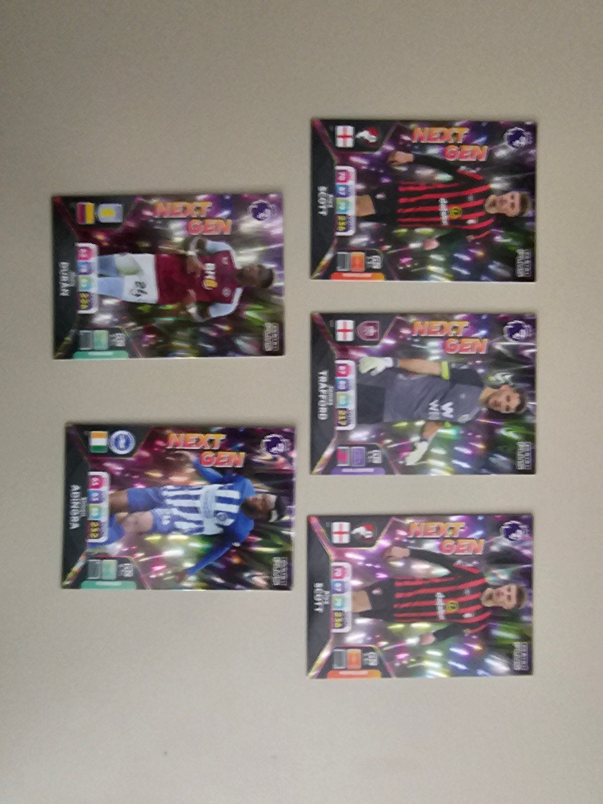 Panini Premier League Adrenalyn XL 2024 Next Gen kaarten, Ophalen, Zo goed als nieuw, Buitenlandse clubs, Spelerskaart