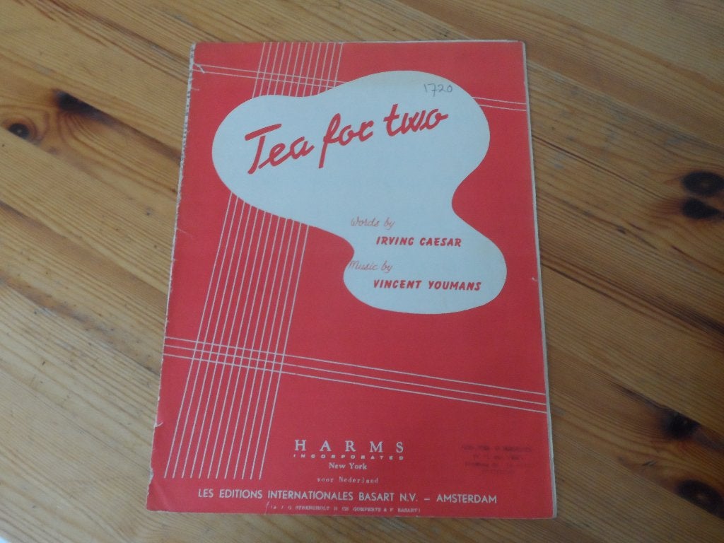 Tea for two - youmans / caesar, Gebruikt, Gitaar, Ophalen of Verzenden, Artiest of Componist