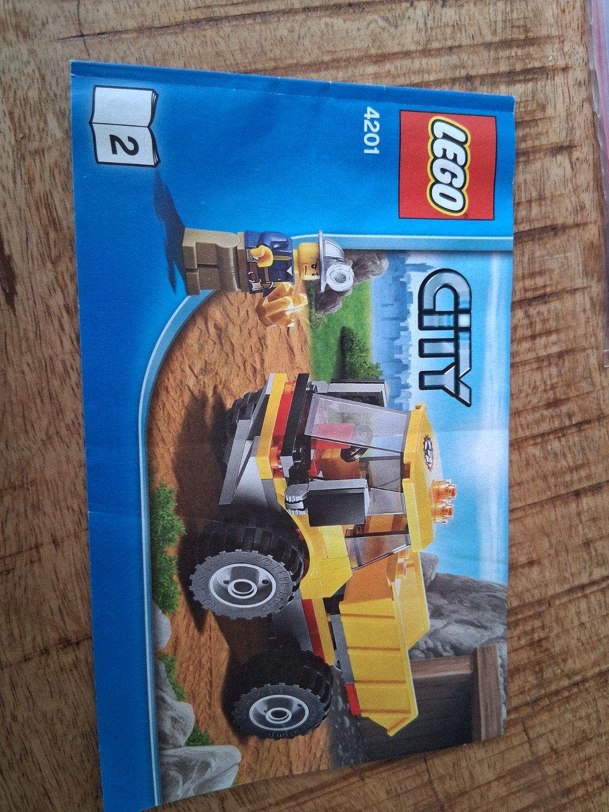 LEGO City 4201 Kiepwagen Bouwinstructies Boekje 2, Ophalen of Verzenden