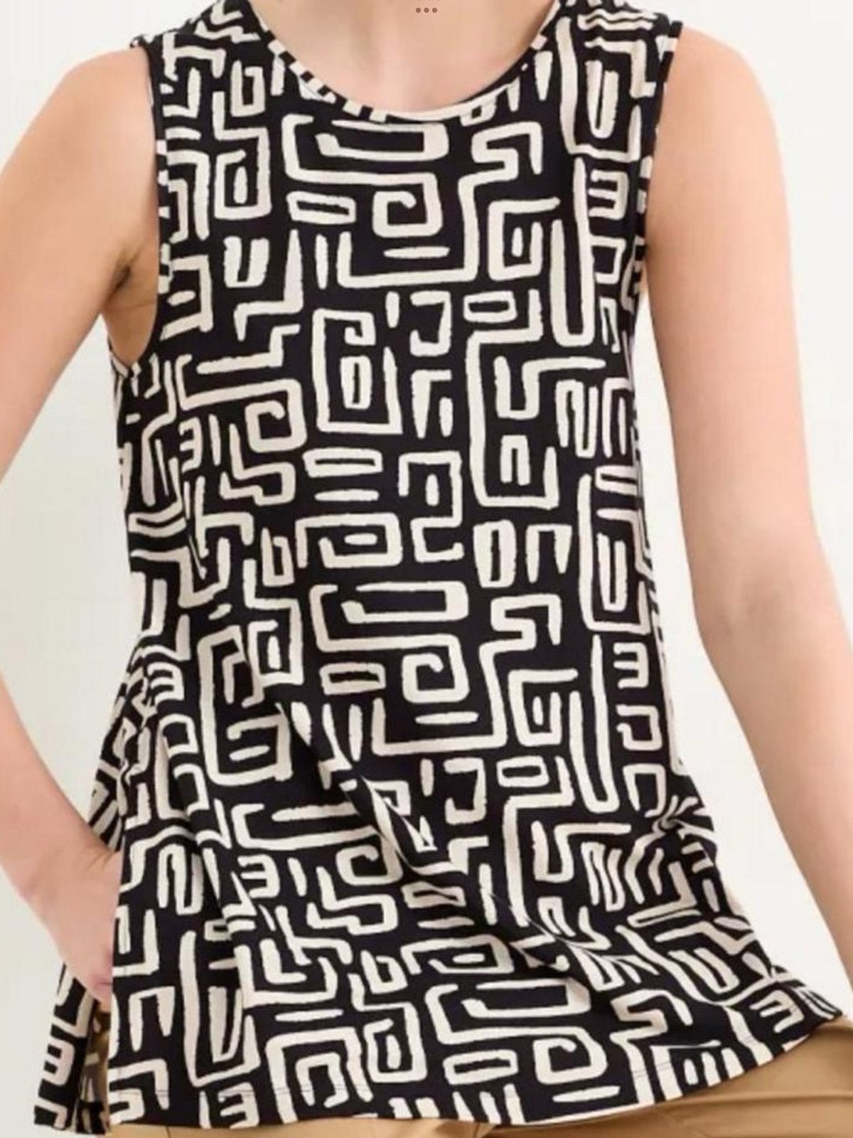 Zeer leuke top, C&A, met leuke print, maat 42, Kleding | Dames, Tops, Overige kleuren, Maat 42/44 (L), Nieuw, Ophalen of Verzenden