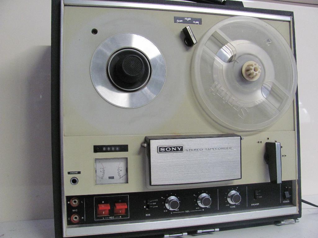 SONY stereo tapecorder type:TC-252, Audio, Tv en Foto, Bandrecorders, Ophalen, Bandrecorder
