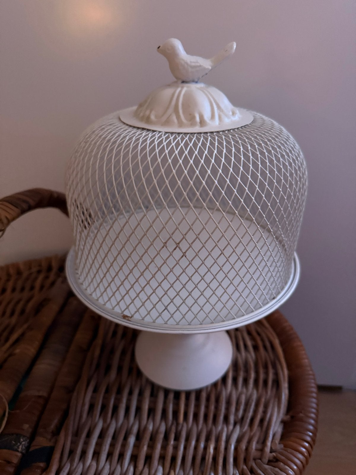Decoratieve gaas stolp, Gebruikt, Ophalen of Verzenden, Landelijk, Metaal