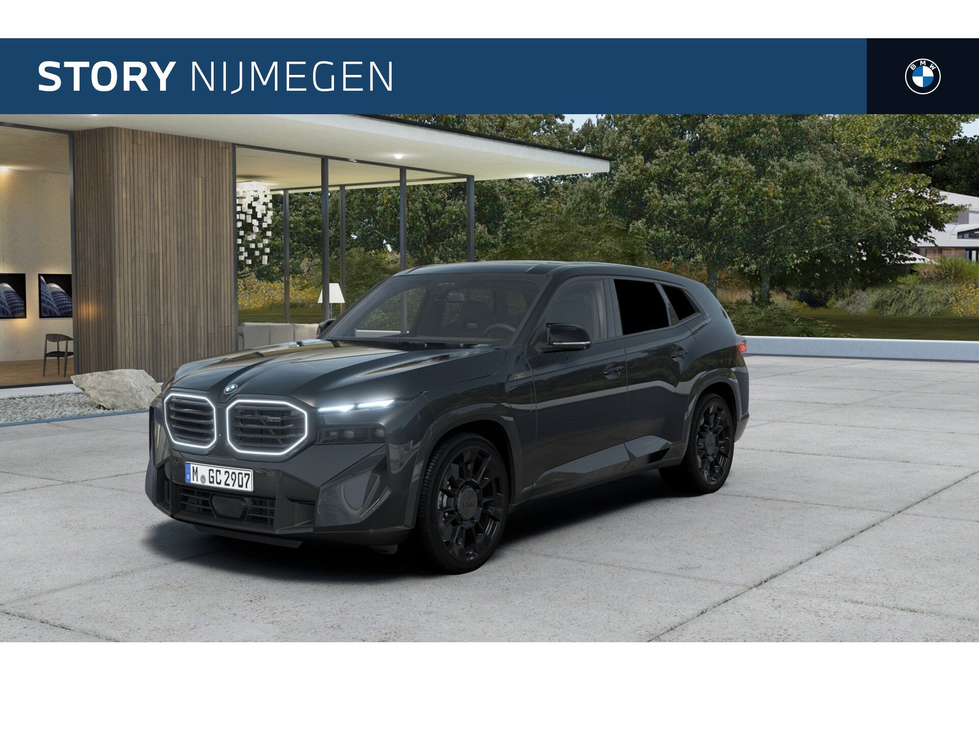 BMW XM PHEV 50e Automaat / Comfort Access / Massagestoelen /, Auto's, Automaat, Dealer onderhouden, Zwart, 23 km/l