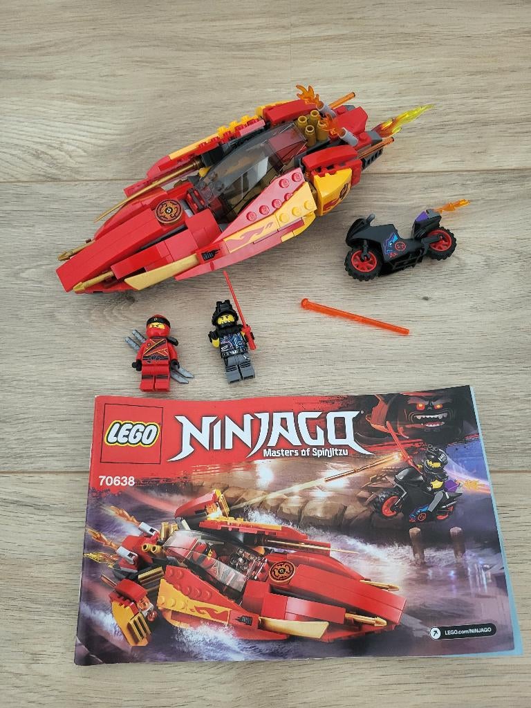 Lego ninjago 70638 te koop, Compleet, Lego, Ophalen of Verzenden, Zo goed als nieuw