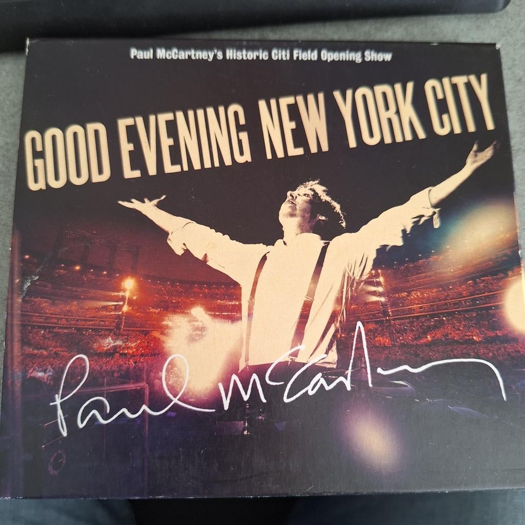 Paul McCartney evening in New York city, Ophalen of Verzenden, Zo goed als nieuw, Poprock