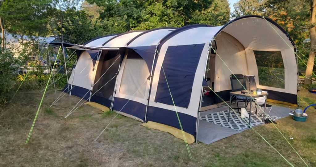 Obelink Amazonas 600, Caravans en Kamperen, Tenten, Ophalen, Zo goed als nieuw