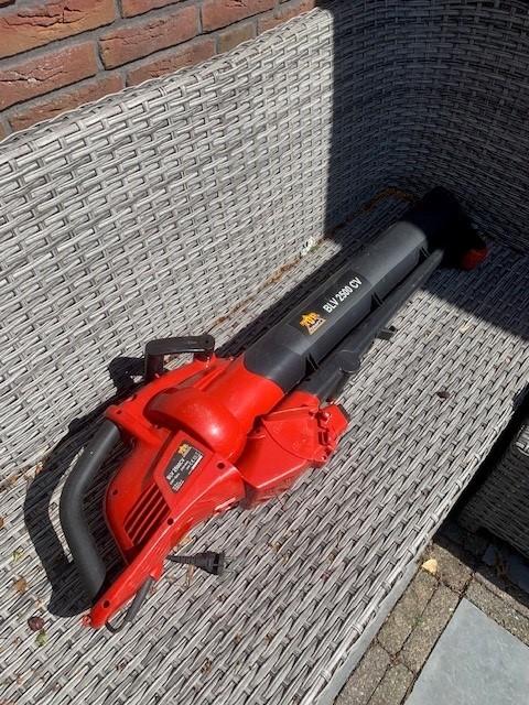Electrische bladblazer/Tuinstofzuiger/Hakselaar in één, Tuin en Terras, Bladblazers, Ophalen, Topcraft, Met opvangzak, Handgedragen