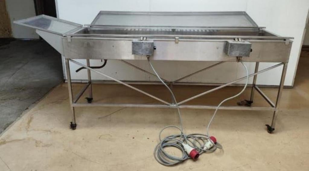 Professionele Oliebollenbak met 2x 12,5 kW elementen, 4 liter of meer, Ophalen, Zo goed als nieuw