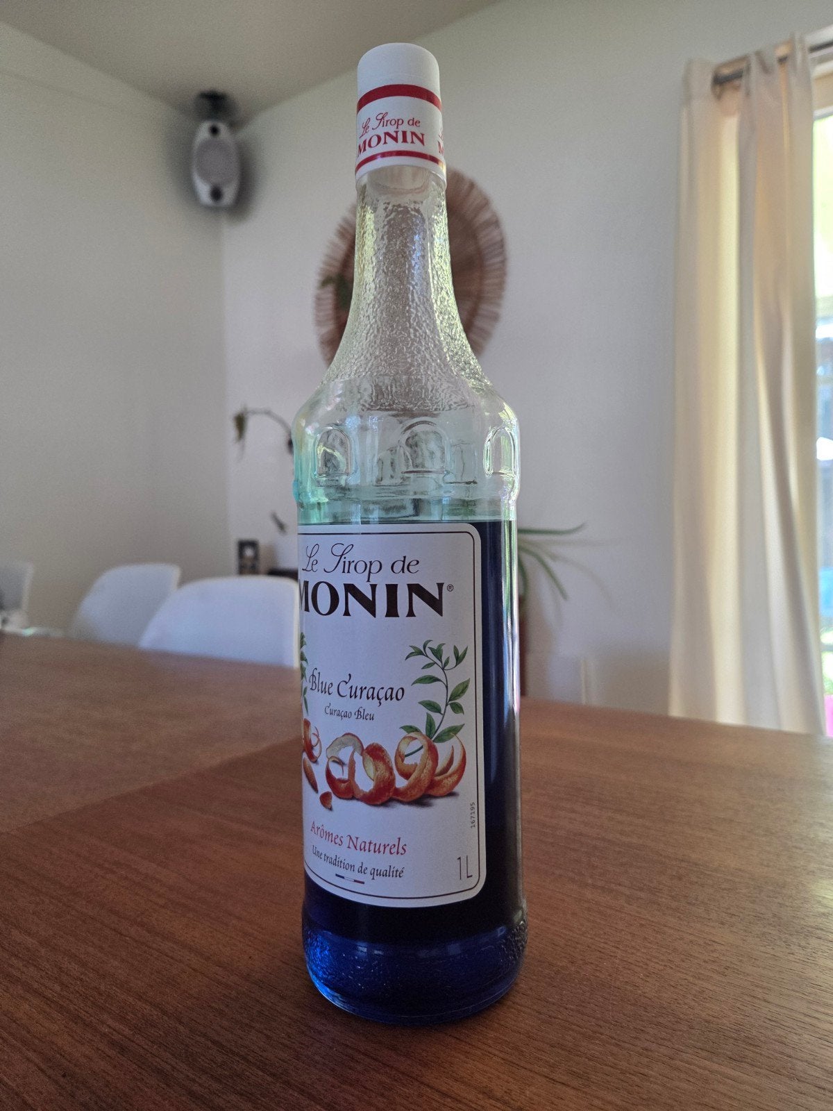Monin Blue Curacao Siroop 100 cl 🍸🩵🏝️, Diversen, Levensmiddelen, Ophalen of Verzenden