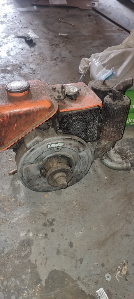 Kubota motor, Ophalen, Gebruikt