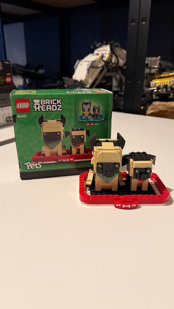Lego 40440 Duitse herder BH ZGAN, BrickHeadz, Lego, Ophalen of Verzenden, Zo goed als nieuw