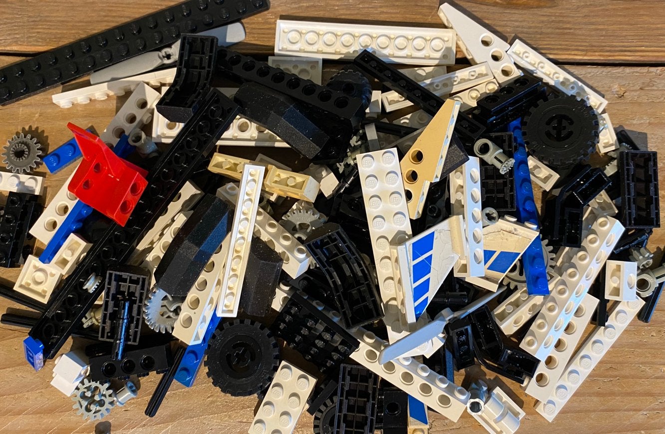 Lego Technic 8824, Gebruikt, Lego, Ophalen of Verzenden, Complete set
