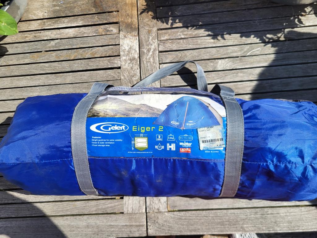 Gelert Eiger 2 koepeltent - Ideaal voor 2 personen, Caravans en Kamperen, Tenten, Ophalen