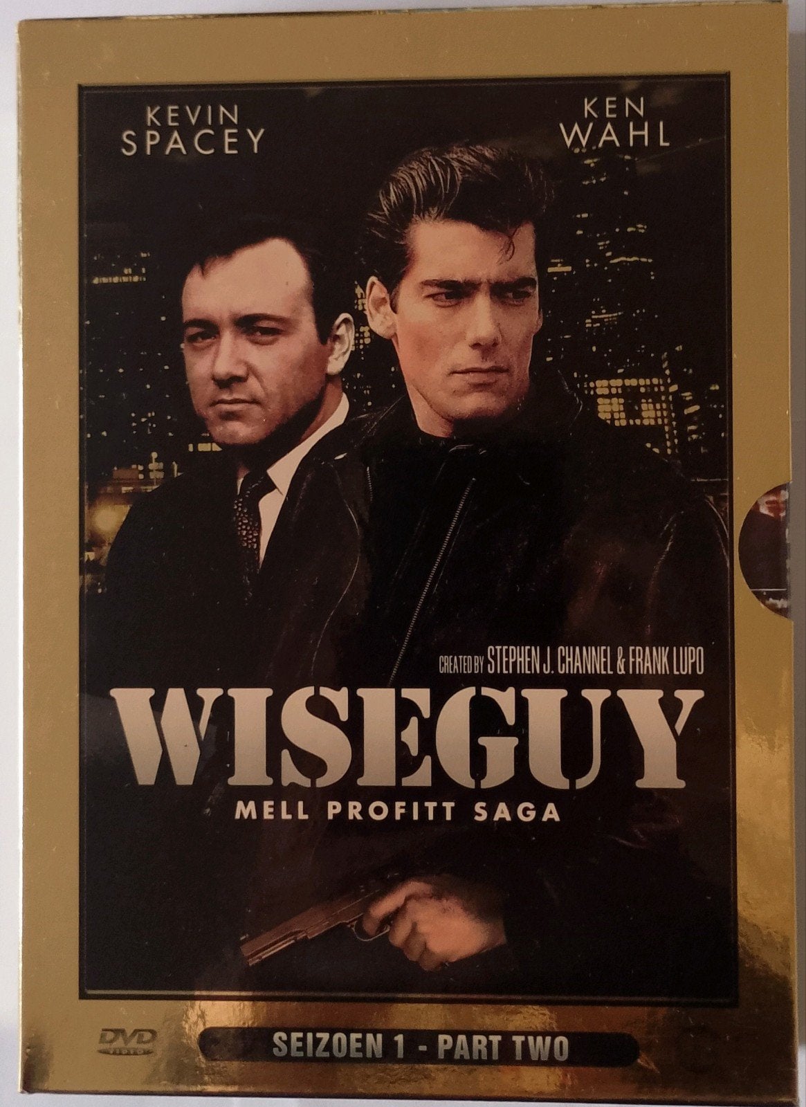 Wiseguy - Seizoen 1 Deel 2 (Mell Profitt Saga) DVD, Engels, Seizoen 1, Misdaad, Nederlands