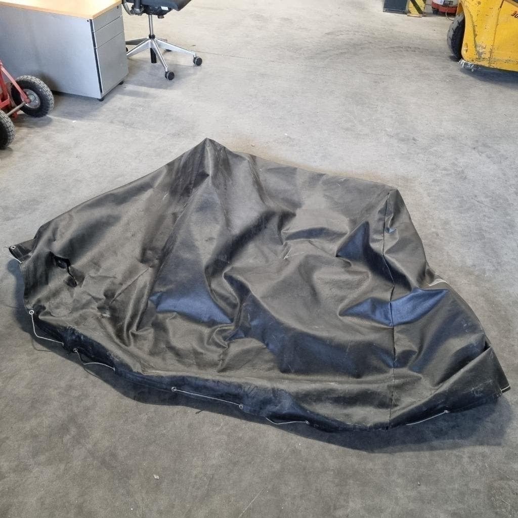 AFDEKZEIL / HOES VOOR BV FIETSEN ETC 120X60 /120X120 CM, Ophalen, Gebruikt, 15 m² of meer, Zeil