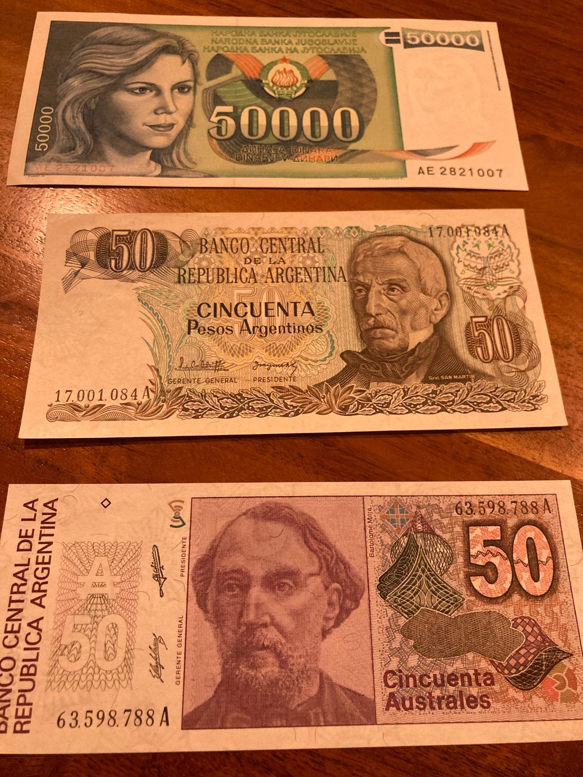 Diverse collectie bankbiljetten uit verschillende landen, Postzegels en Munten, Bankbiljetten | Afrika, Ophalen of Verzenden, Overige landen