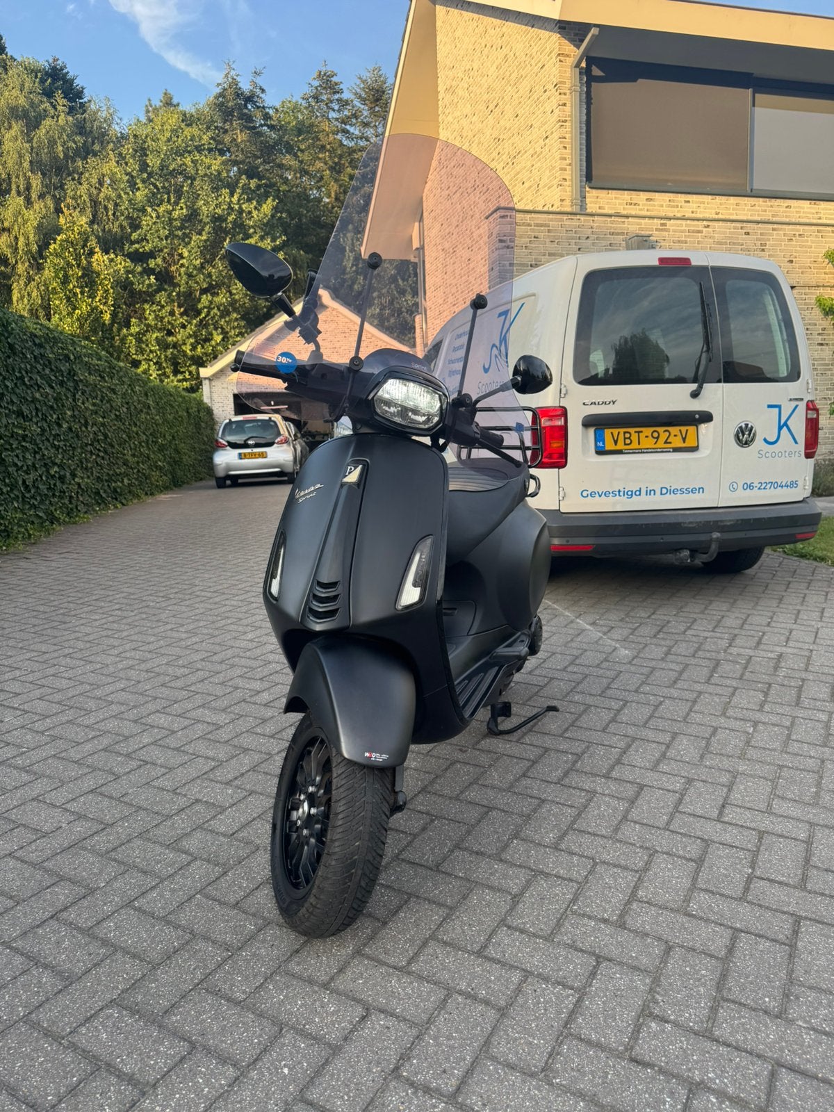 🖤Zeer Nette Vespa Sprint Notte EURO 4 | Rijklaar | Topstaat, Ophalen, Zo goed als nieuw, Maximaal 45 km/u