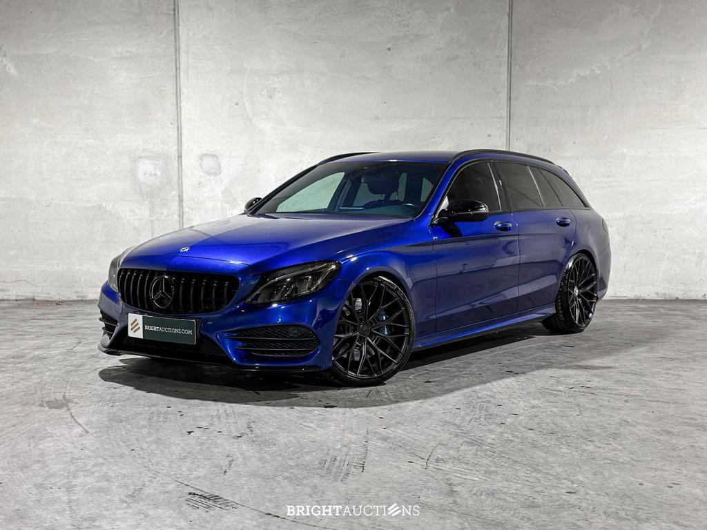 Mercedes-Benz C-Klasse Estate C43 AMG 4Matic 3.0 V6, Auto's, Automaat, Gebruikt, Overige carrosserieën, Blauw