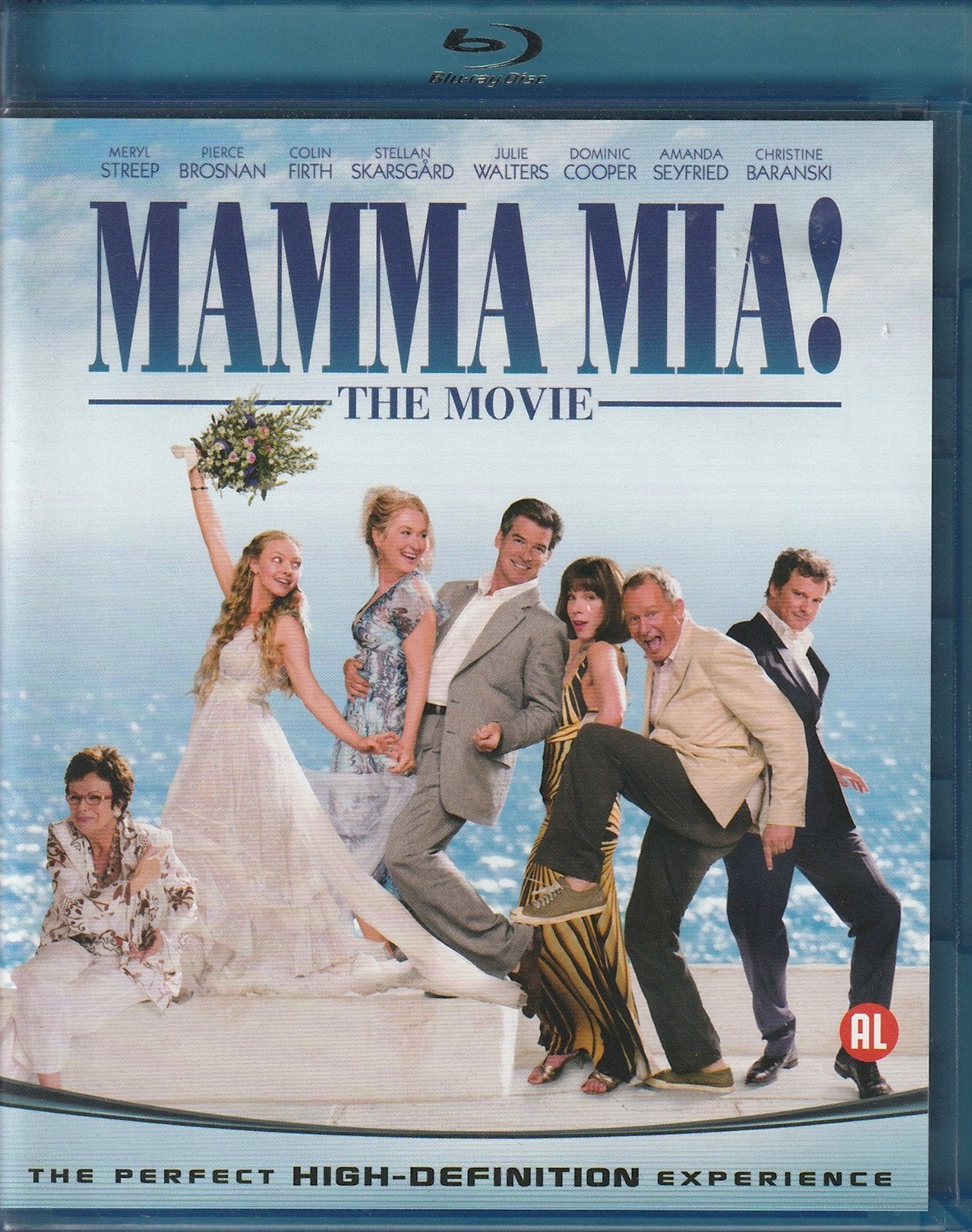 Mamma Mia! The Movie (2008) NL Blu-ray, Muziek en Concerten, Alle leeftijden, Nederlands, Film