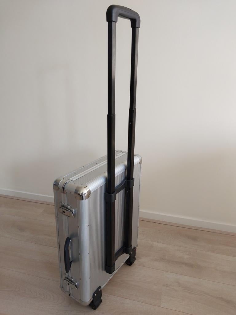 Aluminium Koffer / Trolley Robuust en Veelzijdig, Sieraden, Tassen en Uiterlijk, Koffers, Gebruikt, 50 tot 60 cm, Metaal, 35 tot 45 cm
