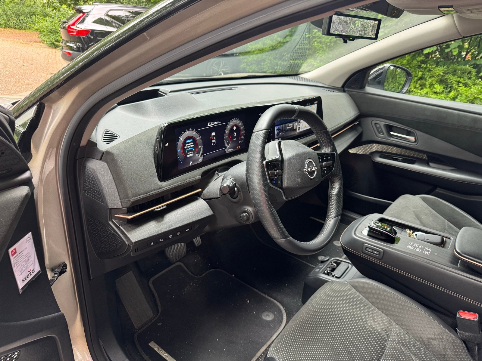Nissan Ariya 87 kWh 242pk 2022 Grijs, Auto's, Nissan, 750 kg, 110 €/maand, 61 pk, Origineel Nederlands